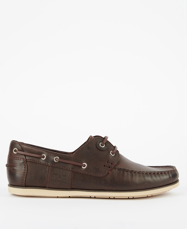 Men's Barbour Capstan Loafers Brown | XPJRAK-251