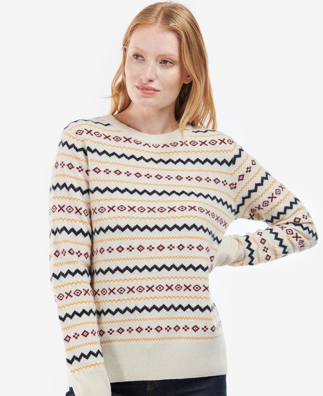 Women's Barbour Alder Knit Sweaters Multicolor | BNXLVG-803