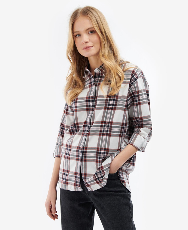 Women's Barbour Bethwin Shirts Multicolor | TQEGCP-810