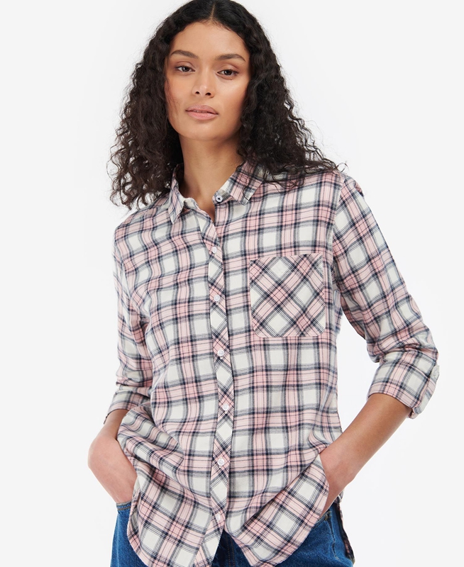 Women's Barbour Shoreside Shirts Multicolor | EGBKVN-107