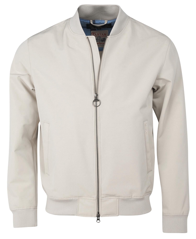 Men's Barbour Ando Casual Jackets Beige | JSGQKM-405