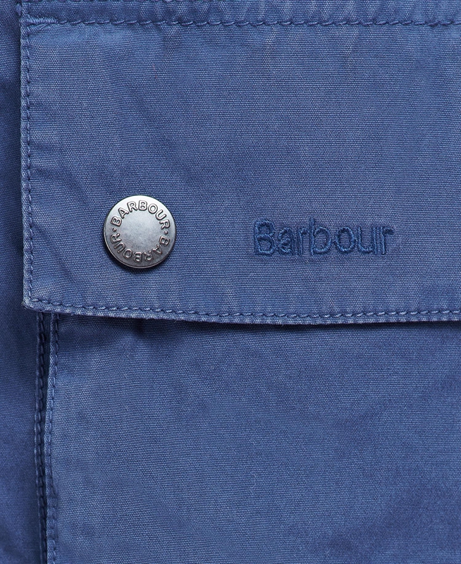 Men's Barbour Ashby Casual Jackets Blue | NFJXOY-841