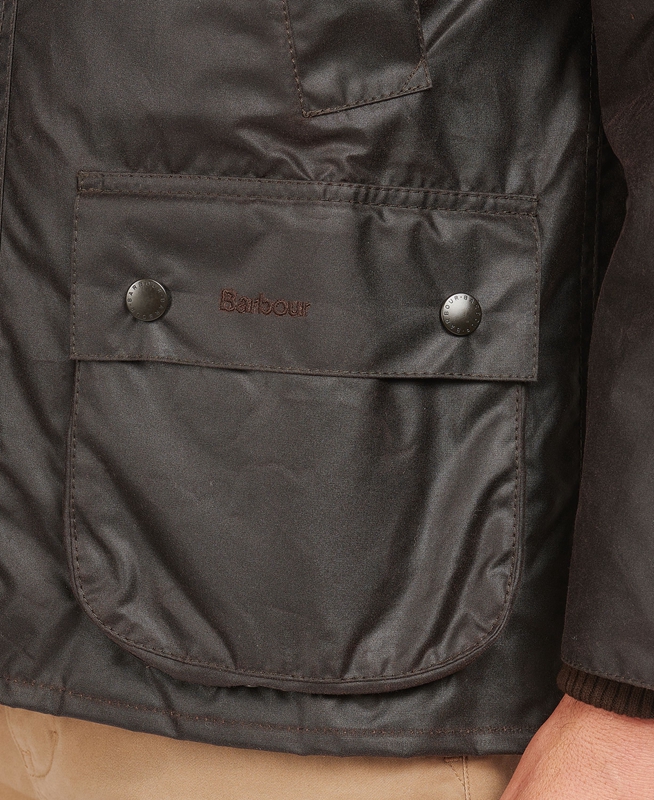 Men's Barbour Bedale® Waxed Jackets Coffee | UKWAZE-087