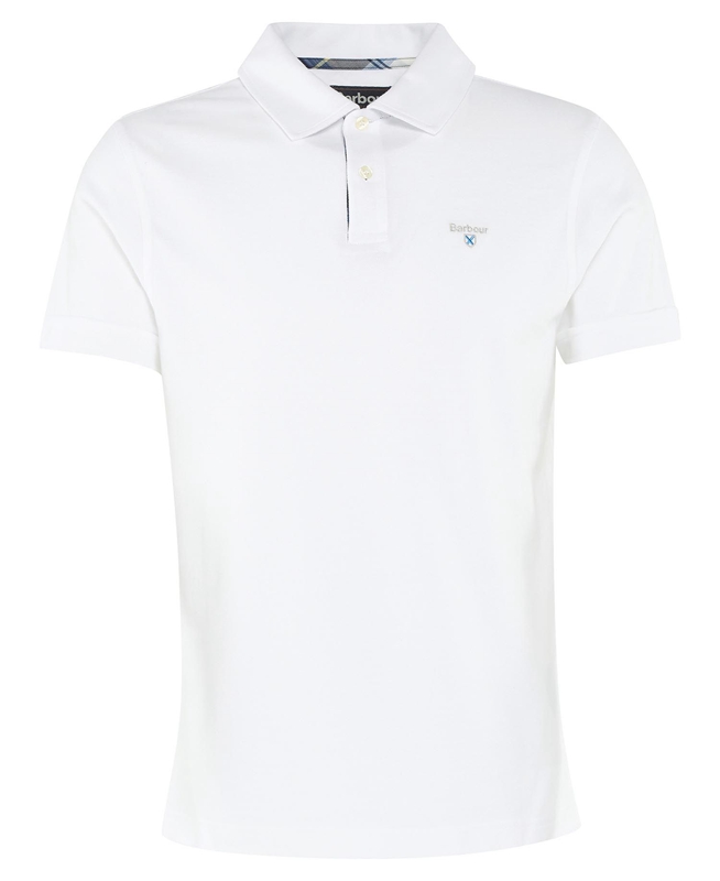 Men's Barbour Birkhill T Shirts White | WNEFJM-852