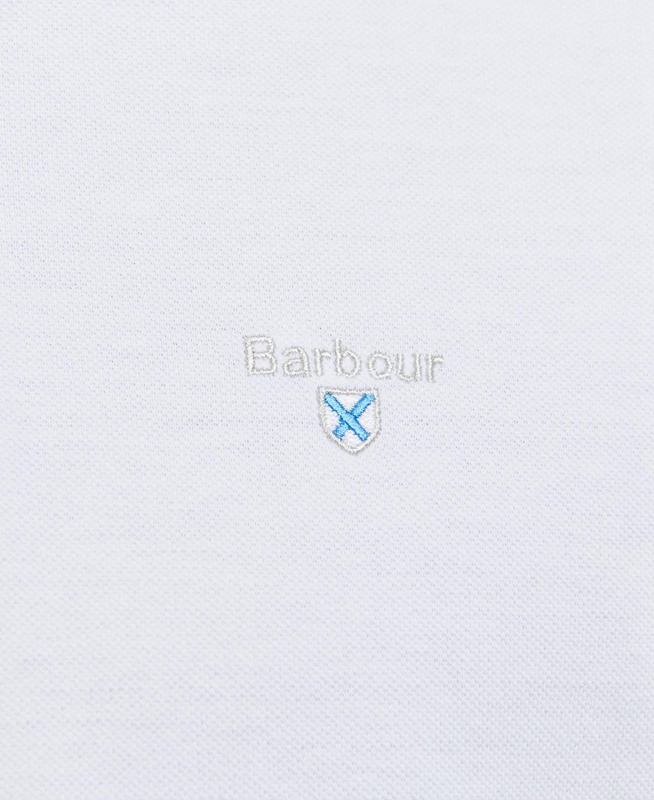 Men's Barbour Birkhill T Shirts White | WNEFJM-852