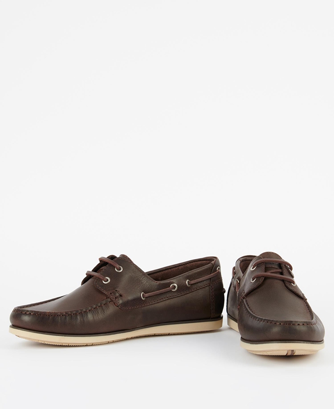 Men's Barbour Capstan Loafers Brown | XPJRAK-251