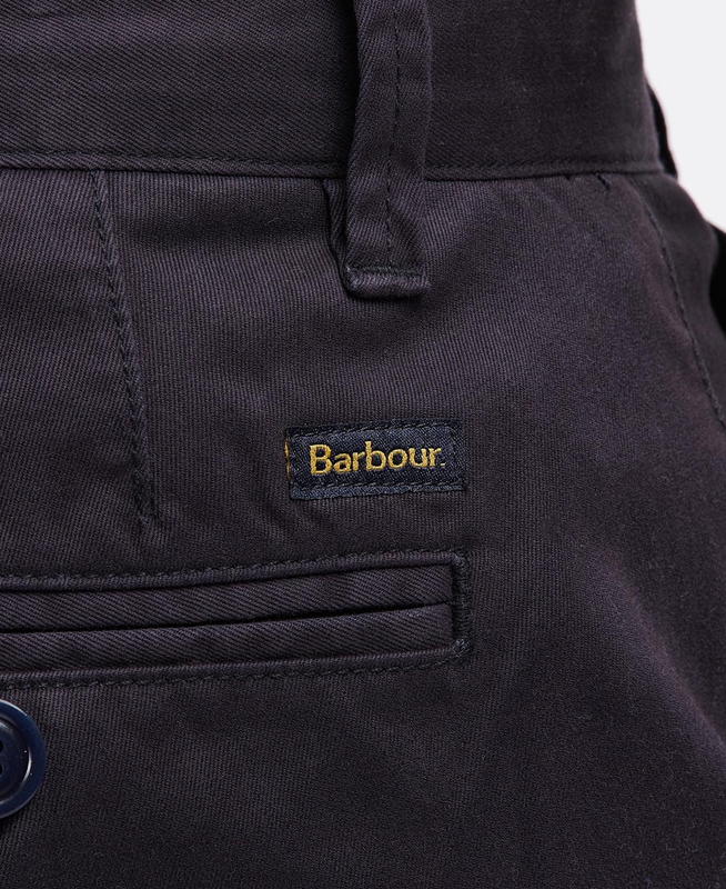 Men's Barbour City Neuston Pants Navy | WPYMIO-354