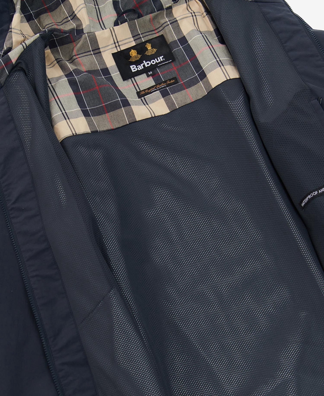 Men's Barbour Dillon Waterproof Jackets Navy | CRIKGB-981