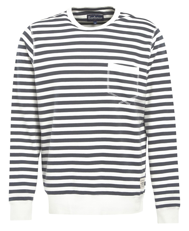 Men's Barbour Durnage Crew Sweatshirts Multicolor | OMKEYA-194