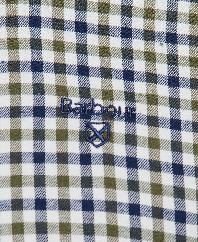 Men's Barbour Finkle Tailored Shirts Blue | MWQTGU-783