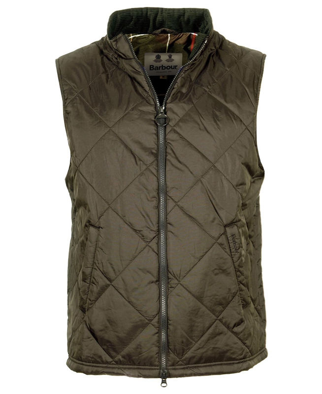 Men's Barbour Finn Vest Green | BOKTVA-182