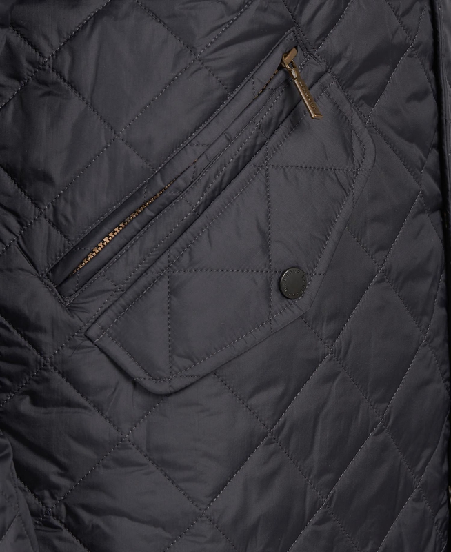 Men's Barbour Flyweight Chelsea Quilted Jackets Navy | OBWGFK-239