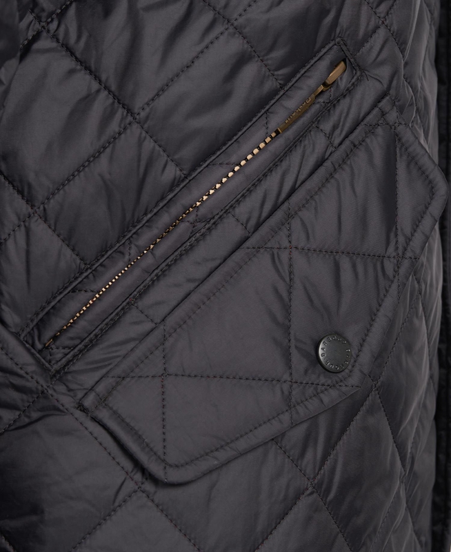 Men's Barbour Flyweight Chelsea Quilted Jackets Black | OMPZIL-139