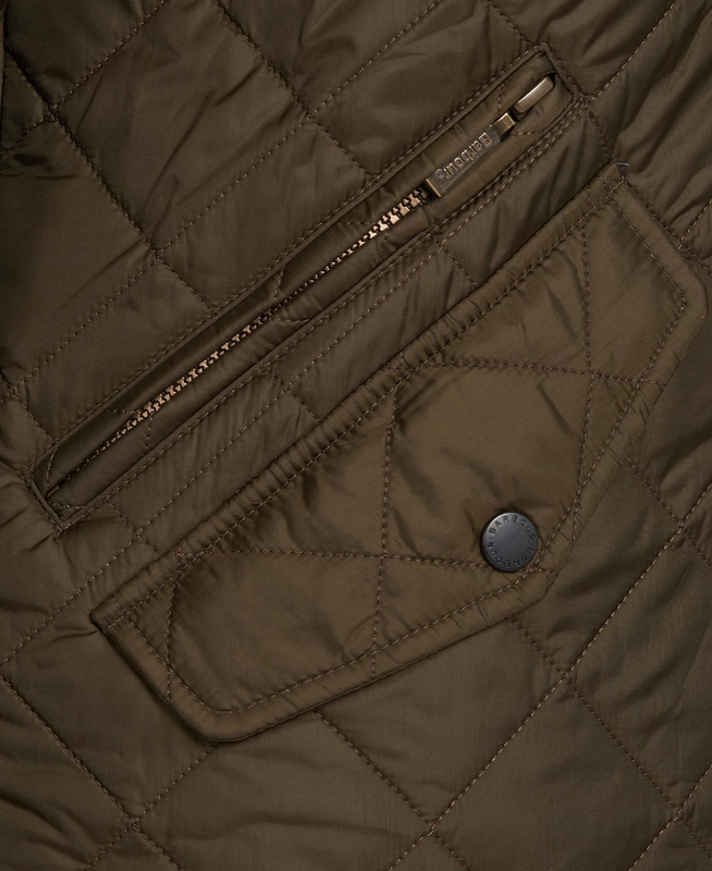 Men's Barbour Flyweight Chelsea Quilted Jackets Olive | ZJDFAG-543