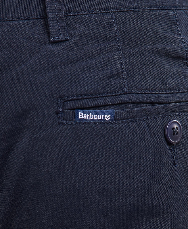 Men's Barbour Glendale Chino Pants Navy | MNIRWZ-734