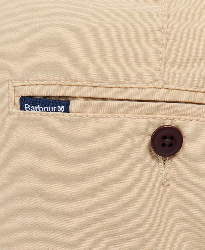 Men's Barbour Glendale Short Pants Beige | ACJXNB-924