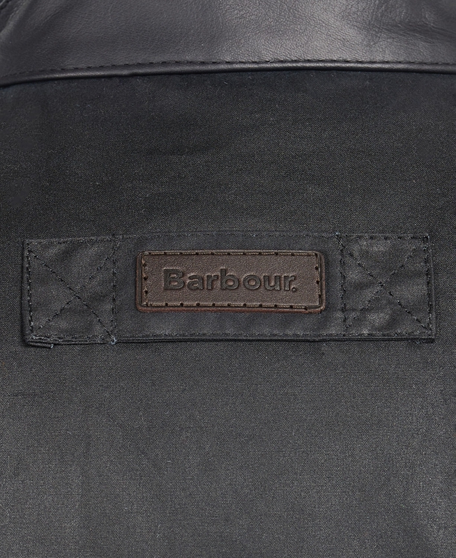 Men's Barbour Hereford Waxed Jackets Blue | VAEZUL-846