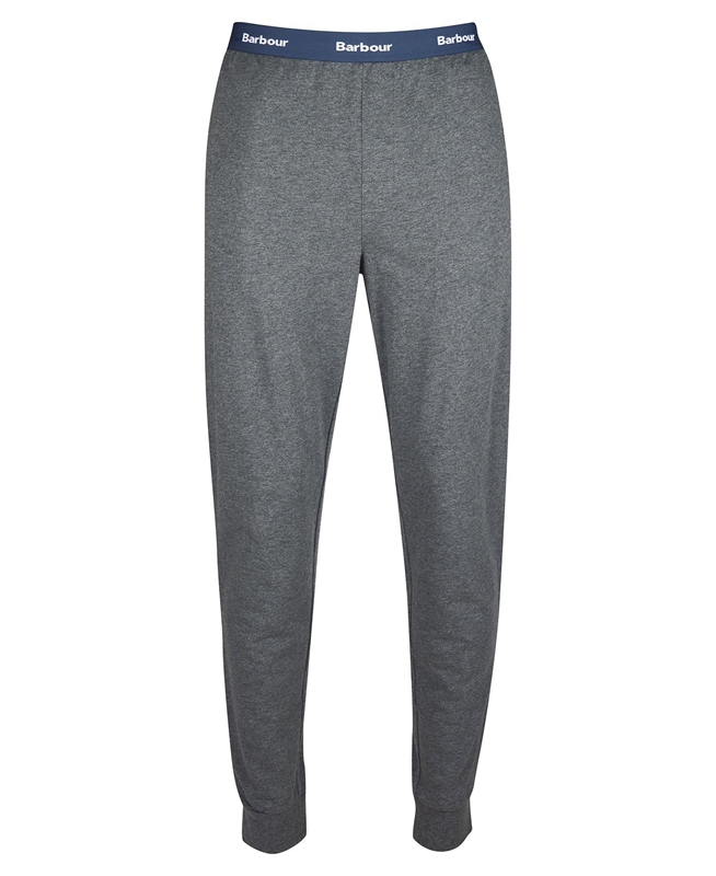 Men's Barbour Jake Lounge Jogger Pants Grey | CHAJEL-162