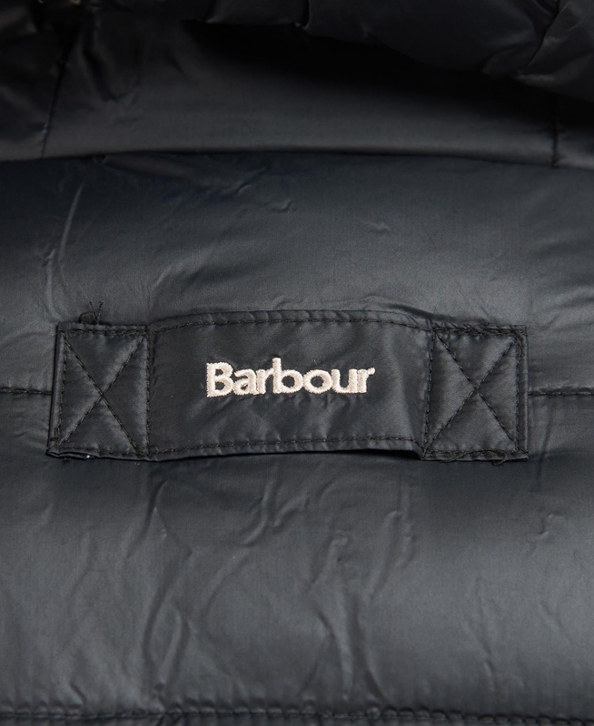 Men's Barbour Kendle Baffle Quilted Jackets Blue | ASLUMI-831