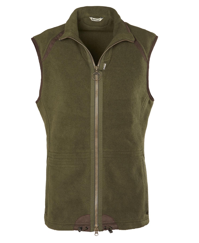 Men's Barbour Langdale Vest Green | NLXPWM-891