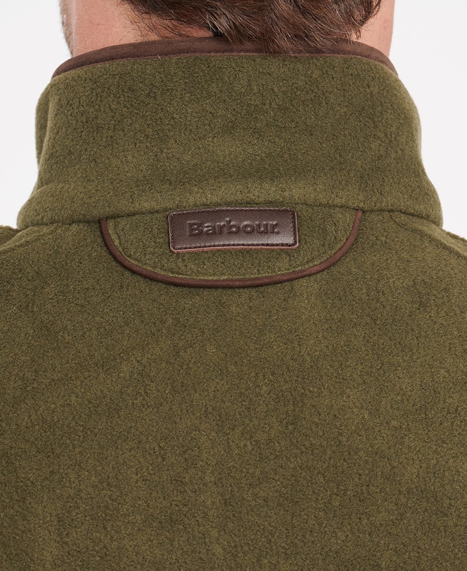 Men's Barbour Langdale Vest Green | NLXPWM-891