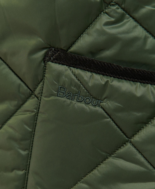 Men's Barbour Liddesdale Cardigan Quilted Jackets Olive | PXDFMW-562