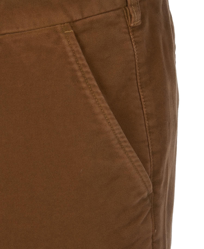 Men's Barbour Neuston Moleskin Trousers Pants Beige | KSWNJM-249