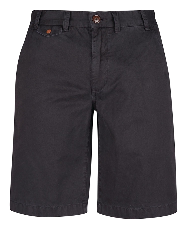 Men's Barbour Neuston Twill Pants Navy | GNDKSM-647