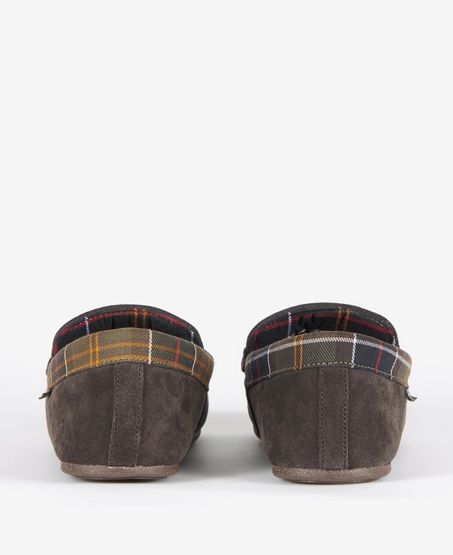 Men's Barbour Porterfield Slippers Brown | RXTPHF-298