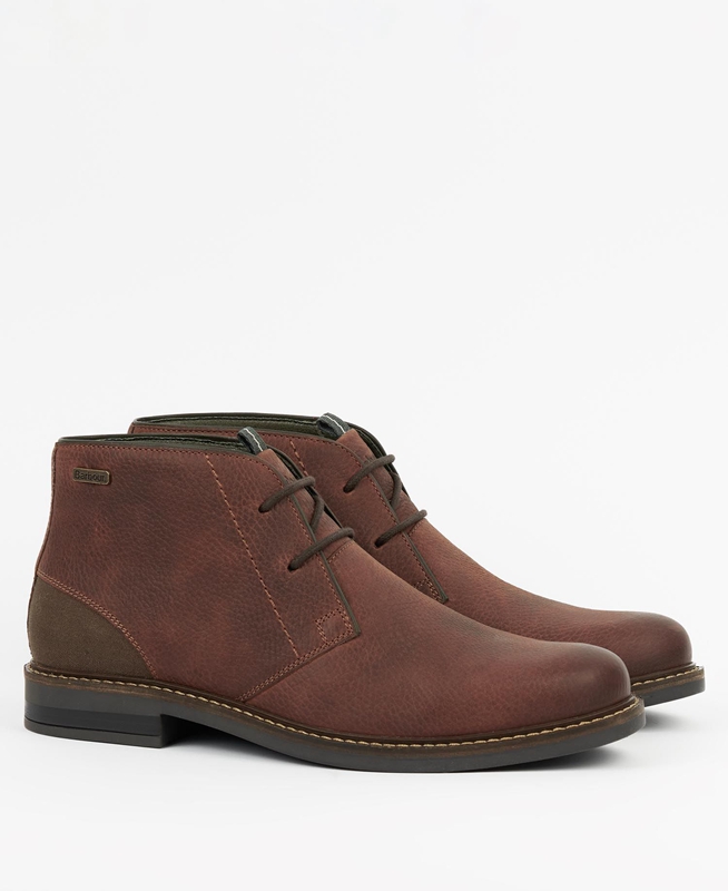 Men's Barbour Readhead Boots Brown | EMZHWB-138