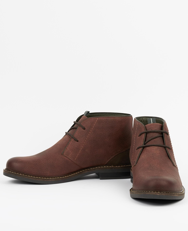 Men's Barbour Readhead Boots Brown | EMZHWB-138