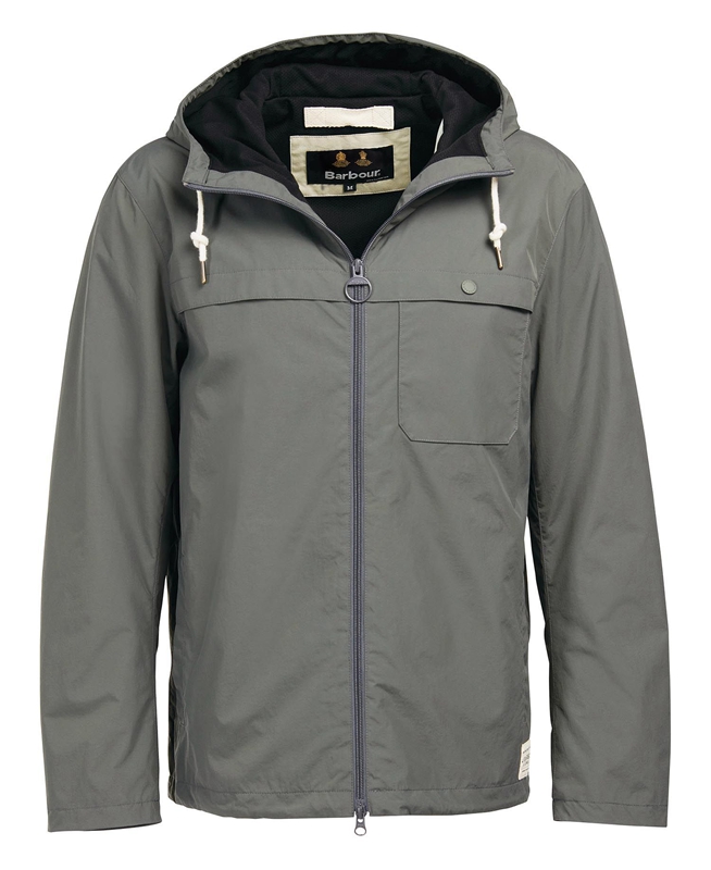 Men's Barbour Selby Showerproof Casual Jackets Grey | QZNVHR-901