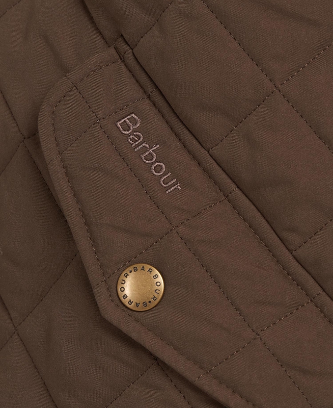 Men's Barbour Shoveler Quilted Jackets Green | PYOVHZ-130