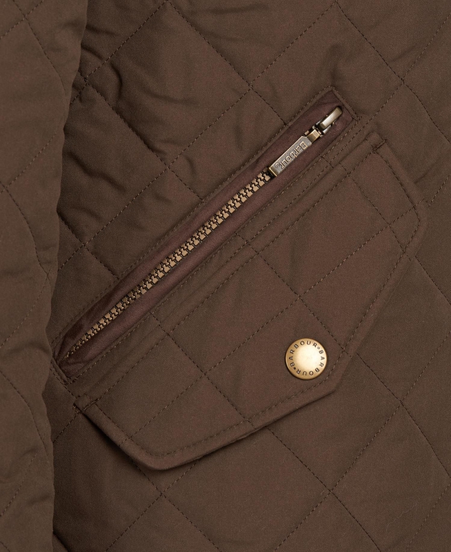 Men's Barbour Shoveler Quilted Jackets Green | PYOVHZ-130