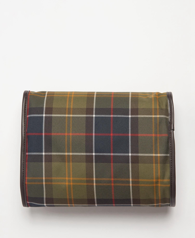 Men's Barbour Tartan Hanging Washbag Bags Multicolor | LXEBOR-751