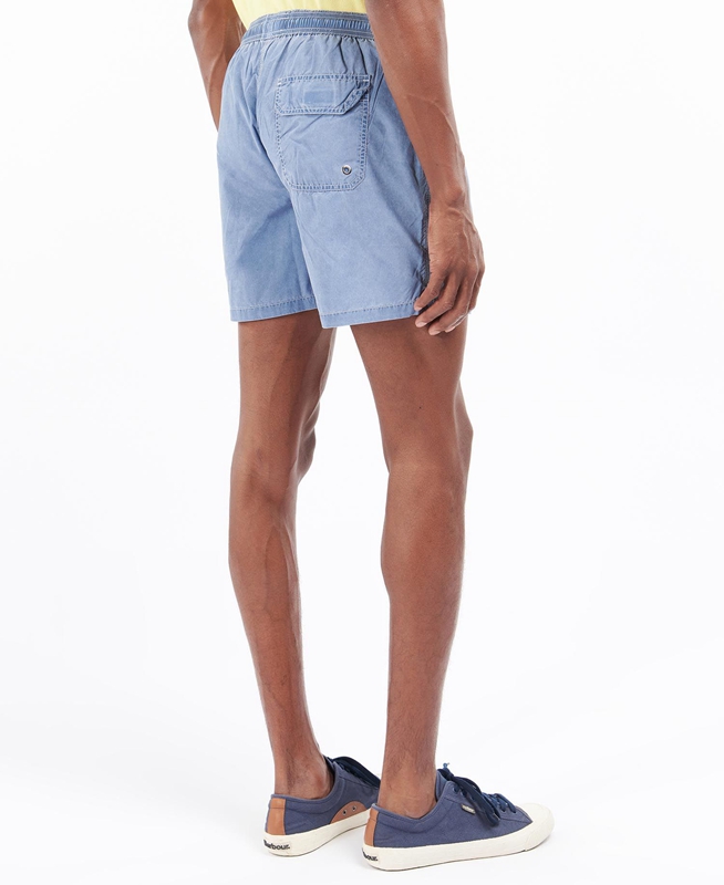 Men's Barbour Turnberry Swim Pants Blue | BKVSDJ-256