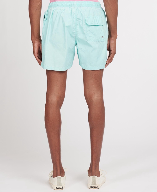 Men's Barbour Turnberry Swim Pants Blue | URQLFH-243