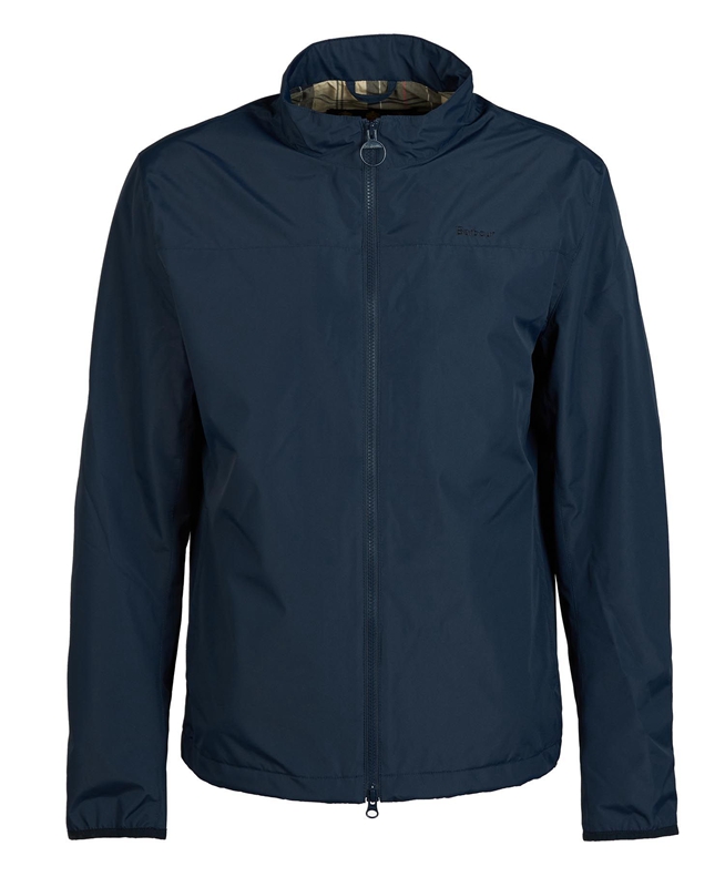 Men's Barbour Unbridge Waterproof Jackets Navy | AUKDWI-651