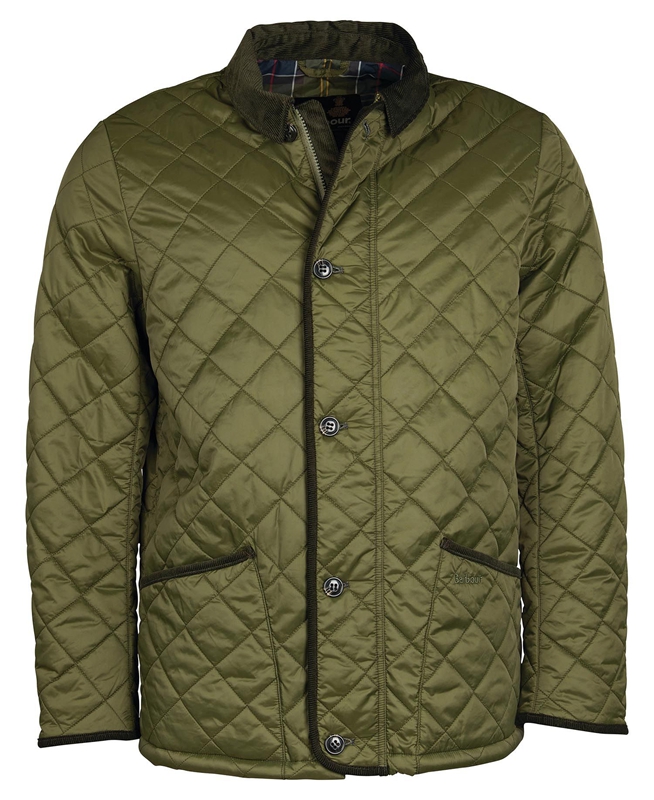 Men's Barbour Winter Liddesdale Quilted Jackets Olive | CLGAKB-913