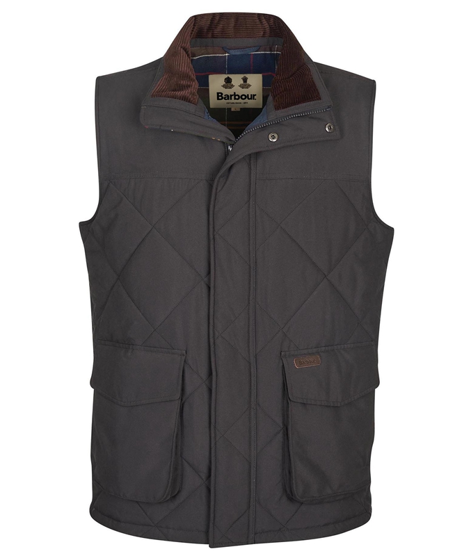 Men's Barbour Winterdale Vest Navy | VEOKRY-047