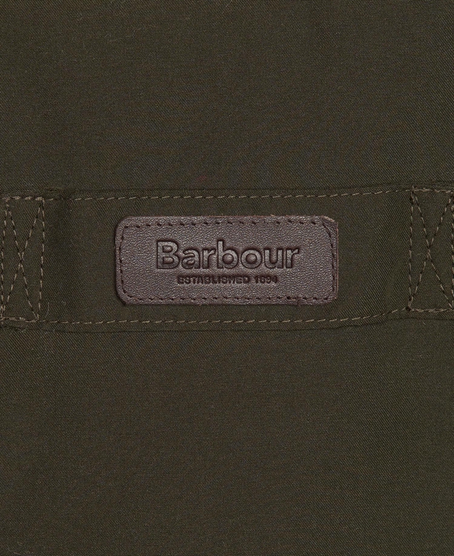 Men's Barbour Winterdale Vest Olive | NRQHYT-486