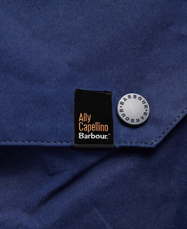 Men's Barbour x Ally Capellino Back Casual Jackets Navy | ALXVKW-678