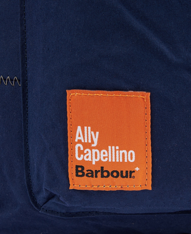 Men's Barbour x Ally Capellino Ben Backpack Bags Navy | TFOUXE-031