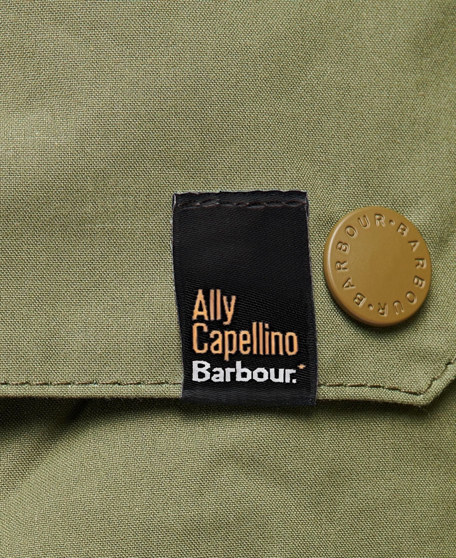 Men's Barbour x Ally Capellino Ernest Casual Jackets Olive | XUVTCF-963