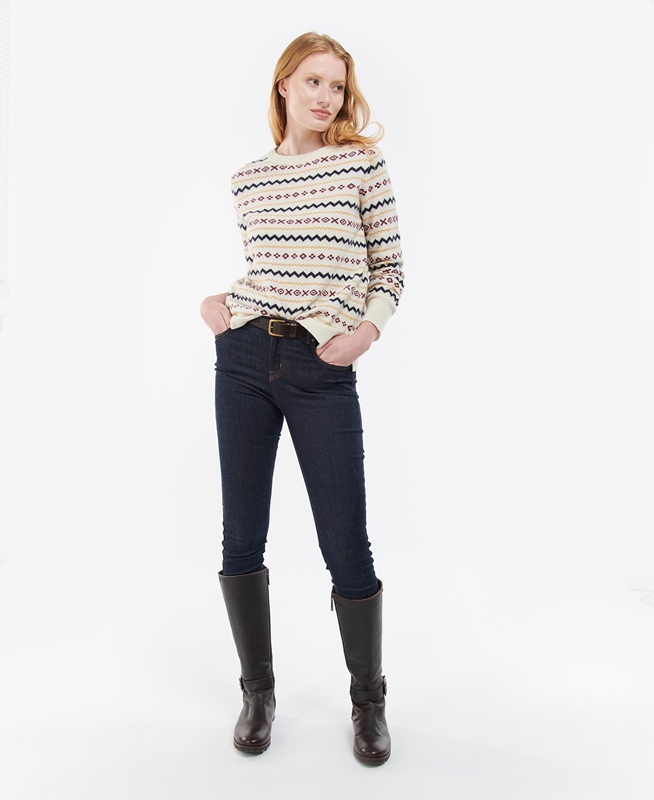 Women's Barbour Alder Knit Sweaters Multicolor | BNXLVG-803