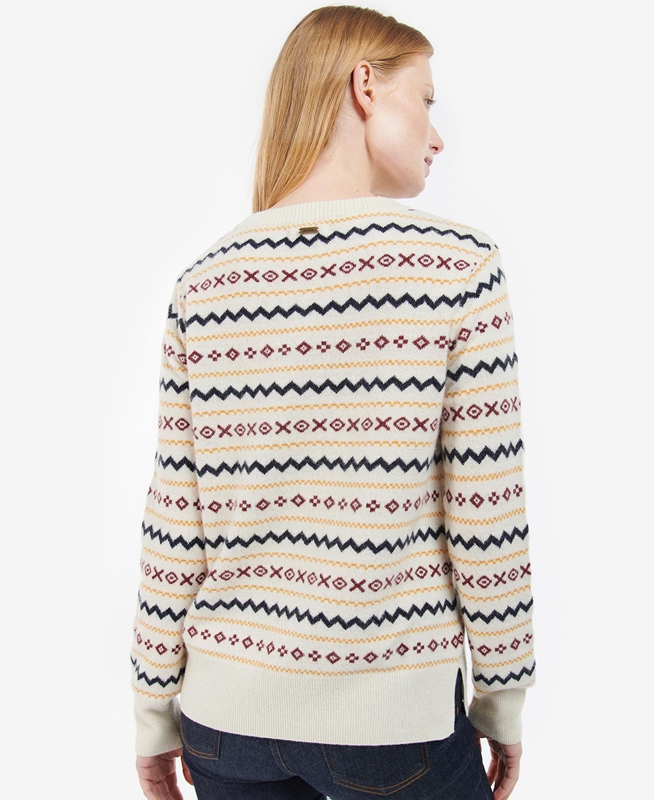 Women's Barbour Alder Knit Sweaters Multicolor | BNXLVG-803