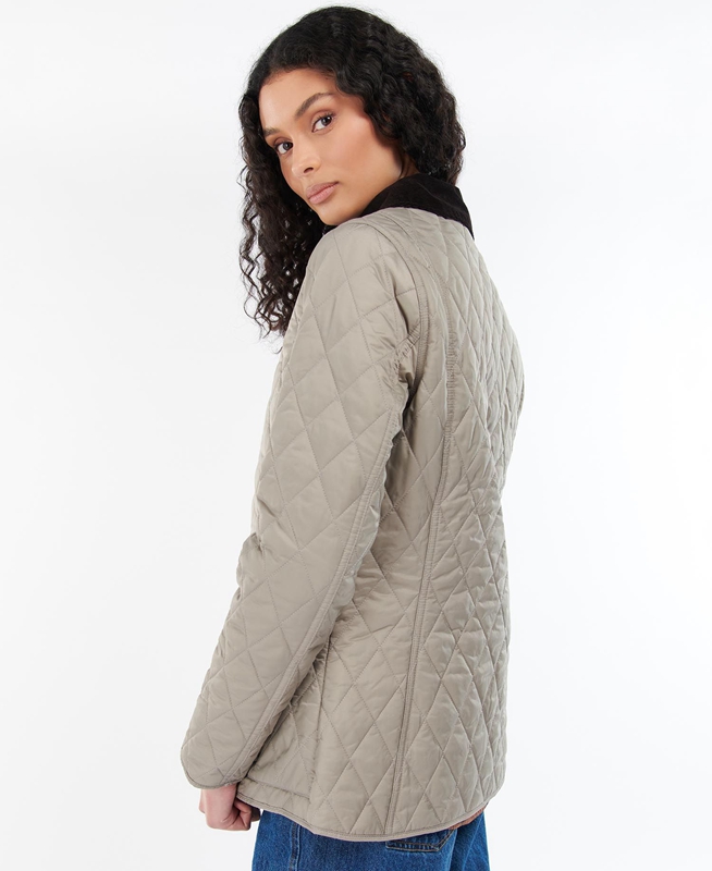 Women's Barbour Annandale Quilted Jackets Grey | IFHUMP-341