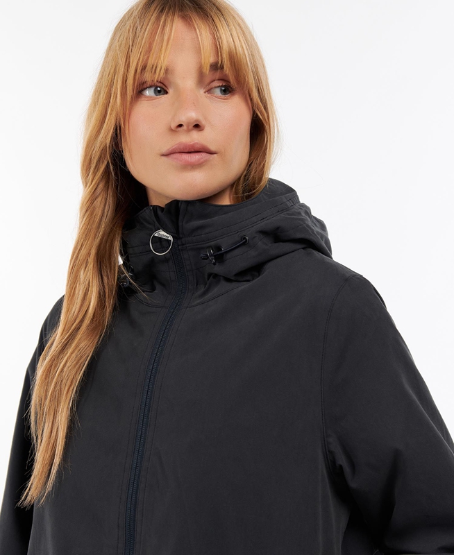 Women's Barbour Armeria Waterproof Jackets Navy | BYAQJK-725