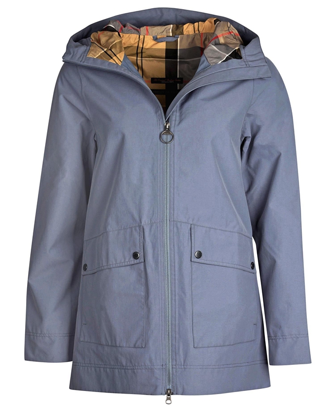 Women's Barbour Armeria Waterproof Jackets Blue | XOUNCF-874