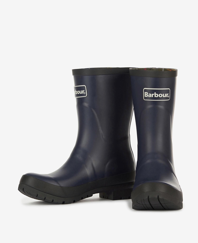 Women's Barbour Banbury Wellington Boots Navy | FNGRQH-935